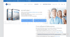 Desktop Screenshot of ksgestionali.it